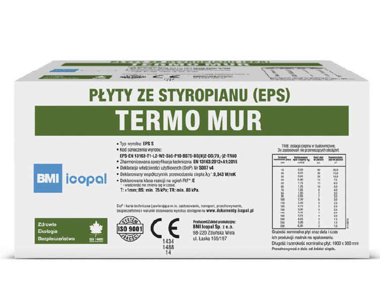 Styropian TERMO MUR - 043